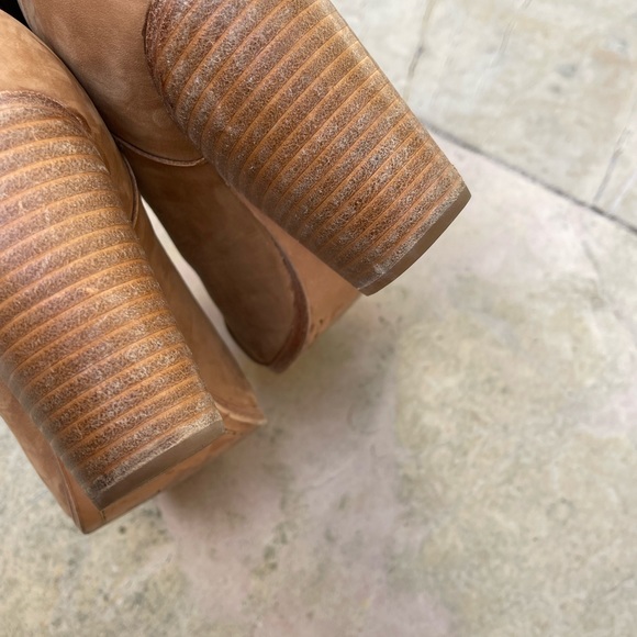 Rag and Bone Harrow Tan suede booties sz 7.5 - Picture 5 of 7